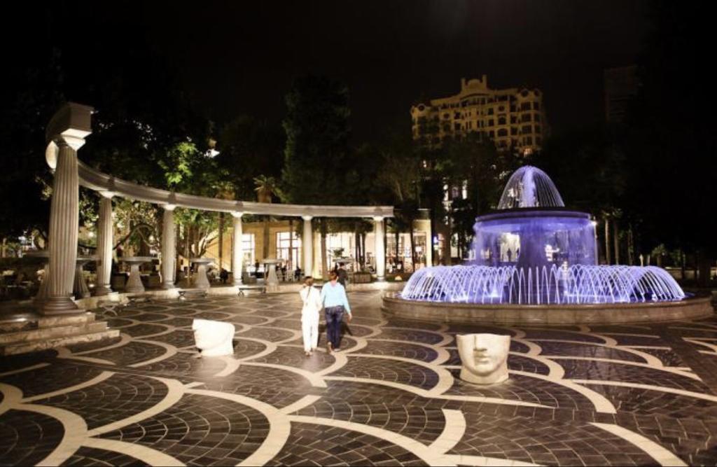 באקו Check-In Apartment Near Fountain Square Vidadi Str מראה חיצוני תמונה