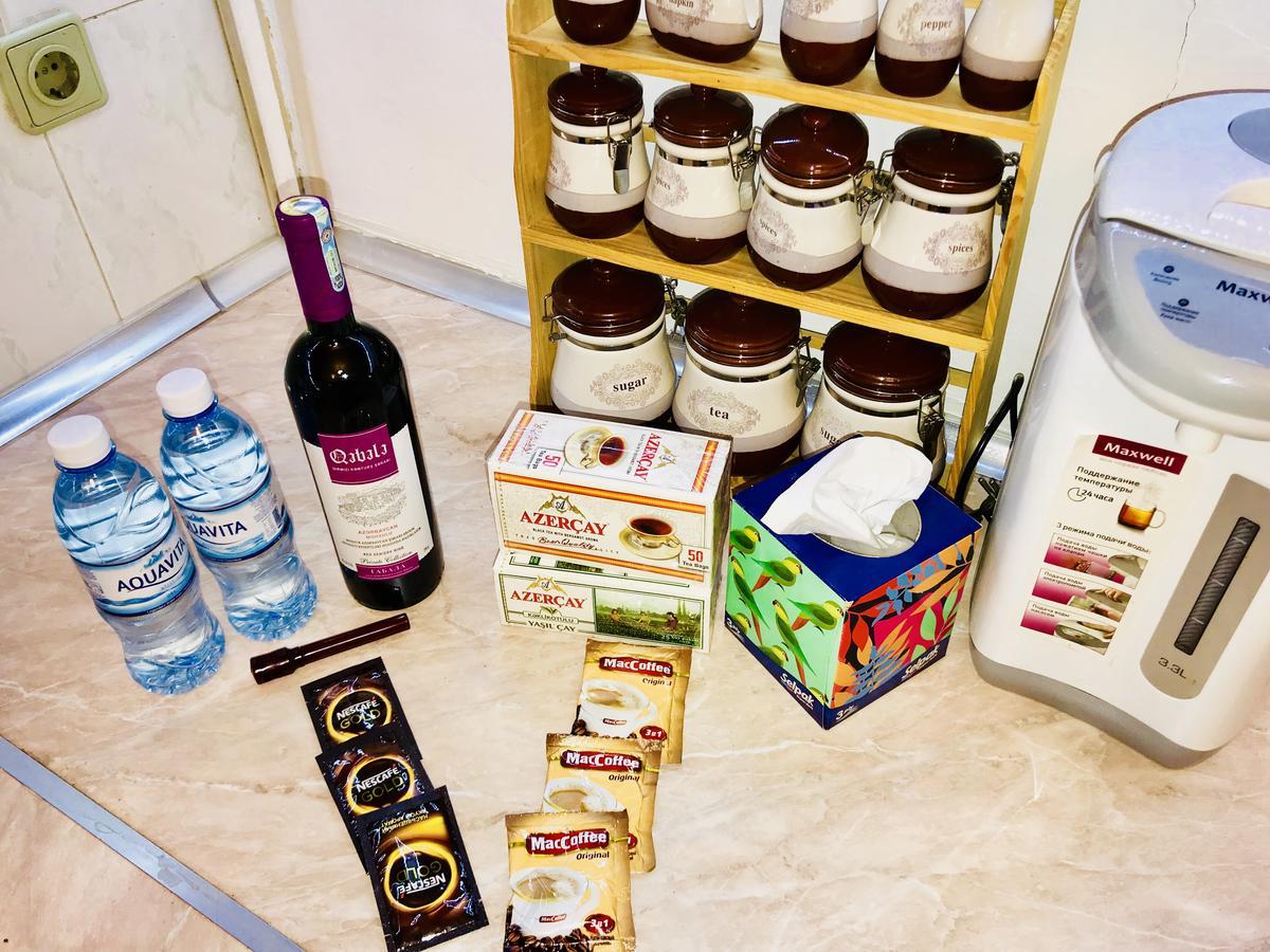 באקו Check-In Apartment Near Fountain Square Vidadi Str מראה חיצוני תמונה