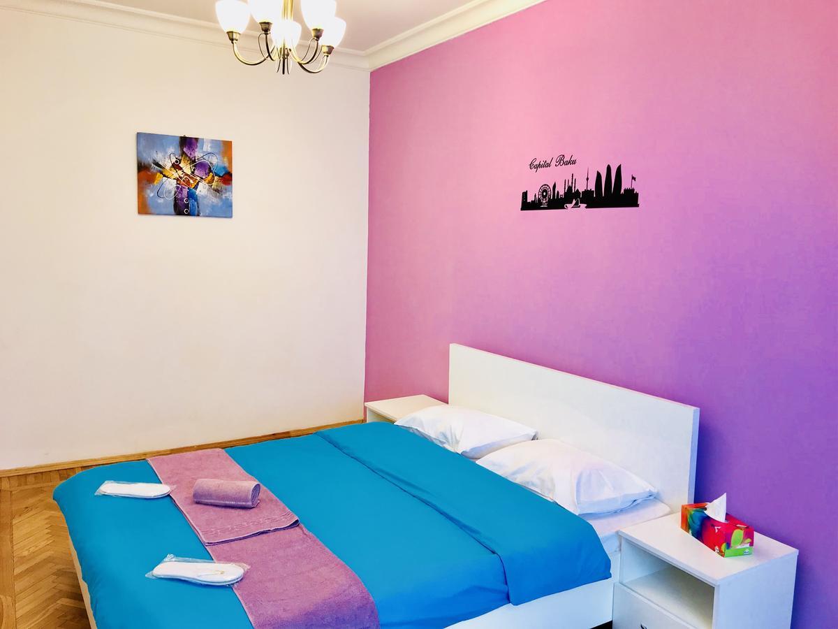 באקו Check-In Apartment Near Fountain Square Vidadi Str מראה חיצוני תמונה