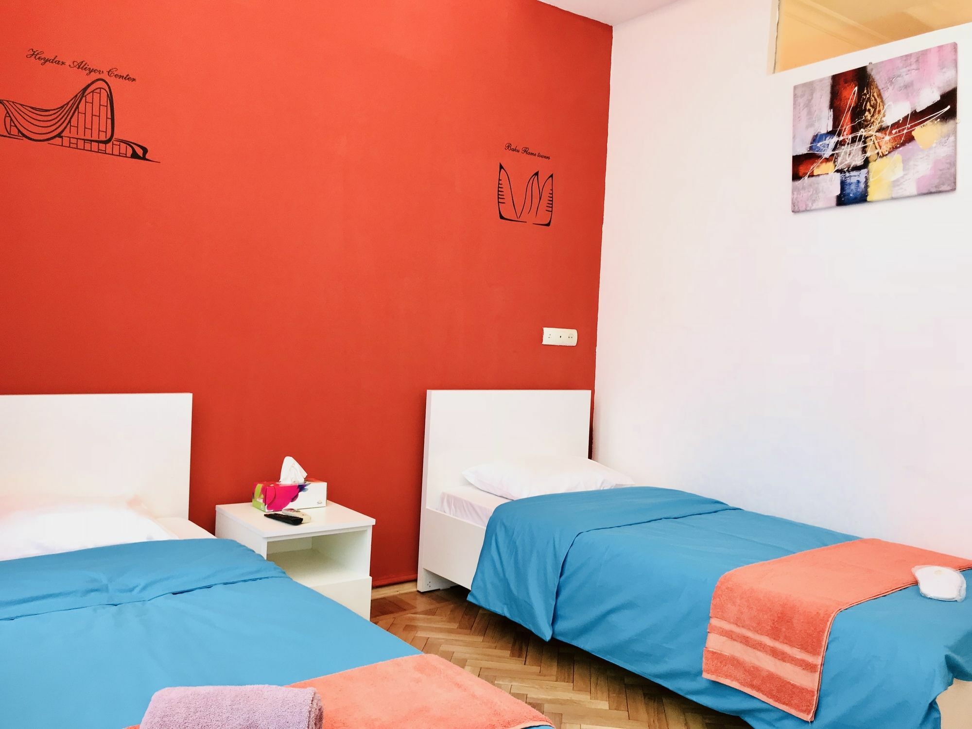 באקו Check-In Apartment Near Fountain Square Vidadi Str מראה חיצוני תמונה