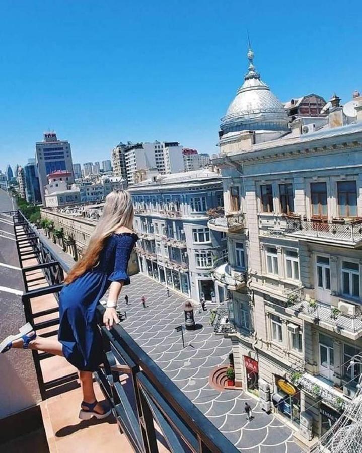 באקו Check-In Apartment Near Fountain Square Vidadi Str מראה חיצוני תמונה
